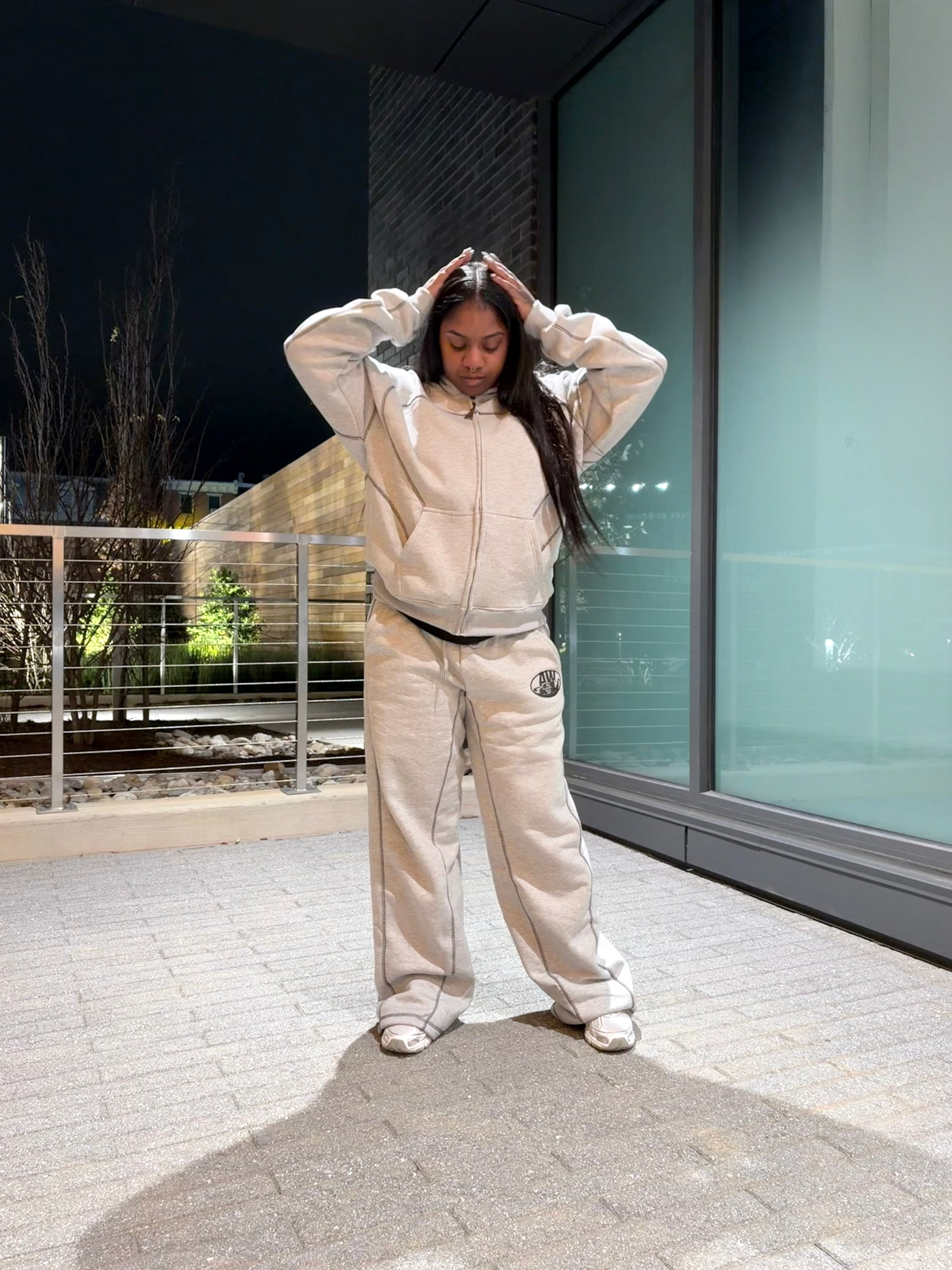Gray Simplicity Sweatsuit