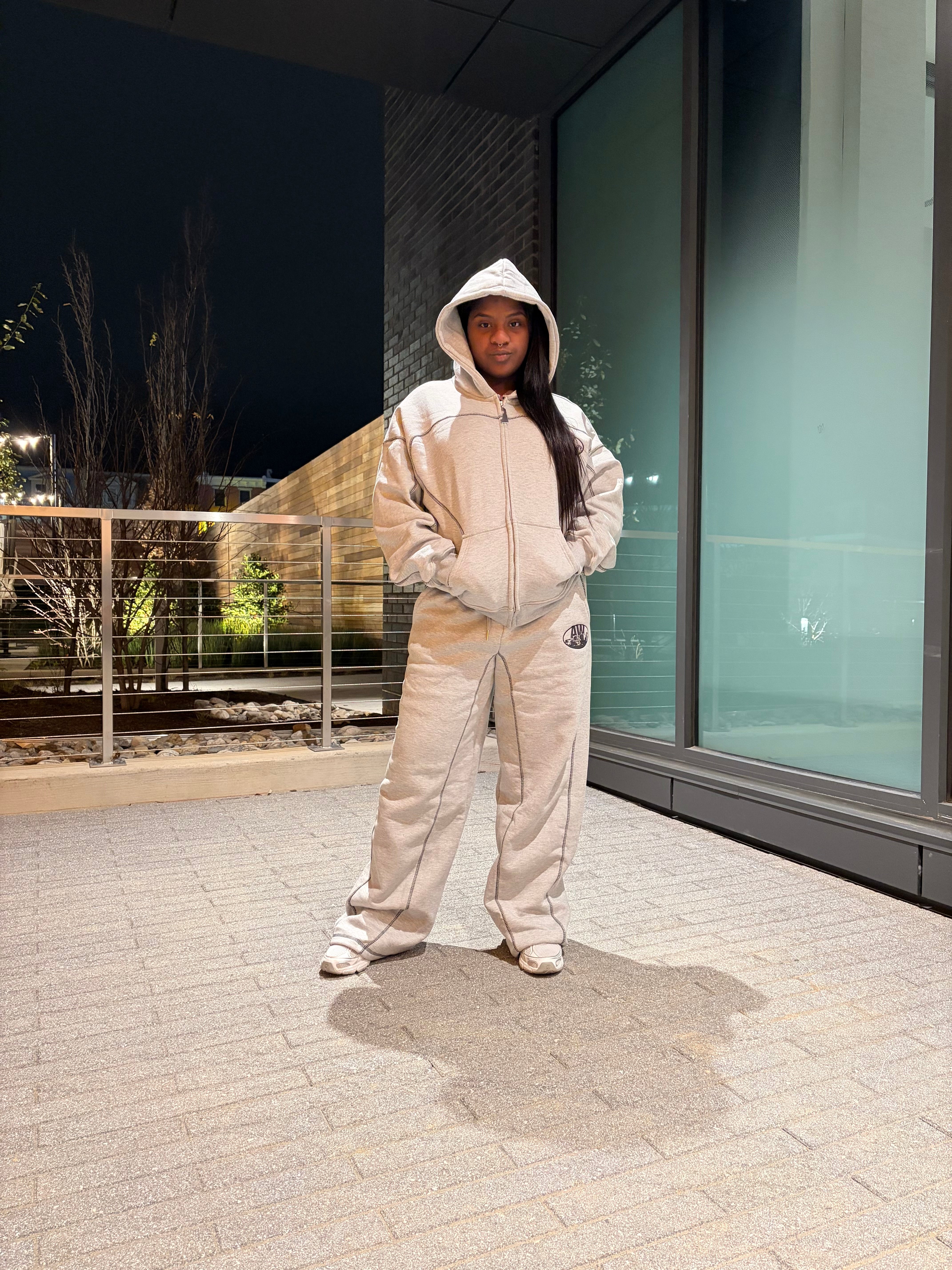 Gray Simplicity Sweatsuit