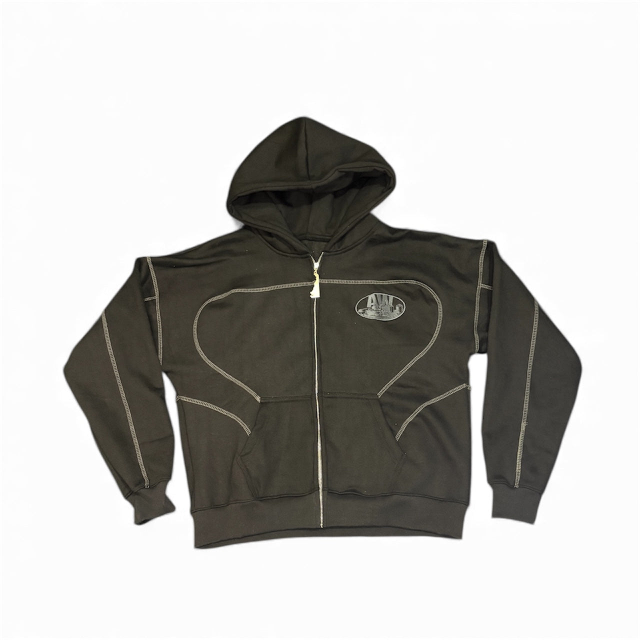 Simplicity Black Zip-Up